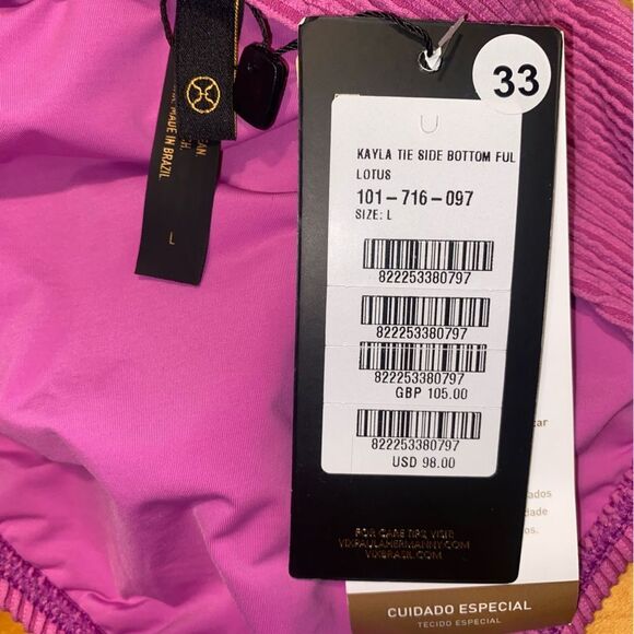 VIX Paula Hermanny Swimwear Kayla Lotus Bikini Set - Picture 7 of 7